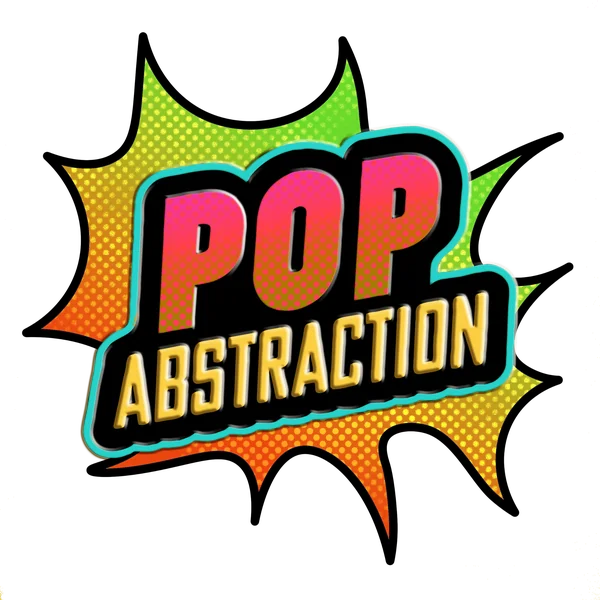 Pop Abstraction original colorful logo